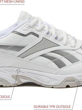 Reebok Rapid Strike Walking Shoes for Women, Comfortable Athletic Cross Training
